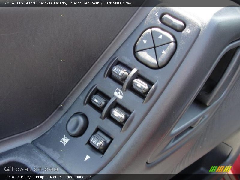 Inferno Red Pearl / Dark Slate Gray 2004 Jeep Grand Cherokee Laredo
