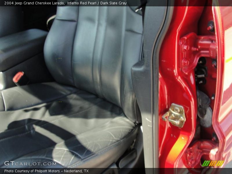 Inferno Red Pearl / Dark Slate Gray 2004 Jeep Grand Cherokee Laredo