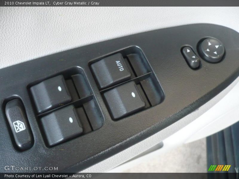 Cyber Gray Metallic / Gray 2010 Chevrolet Impala LT