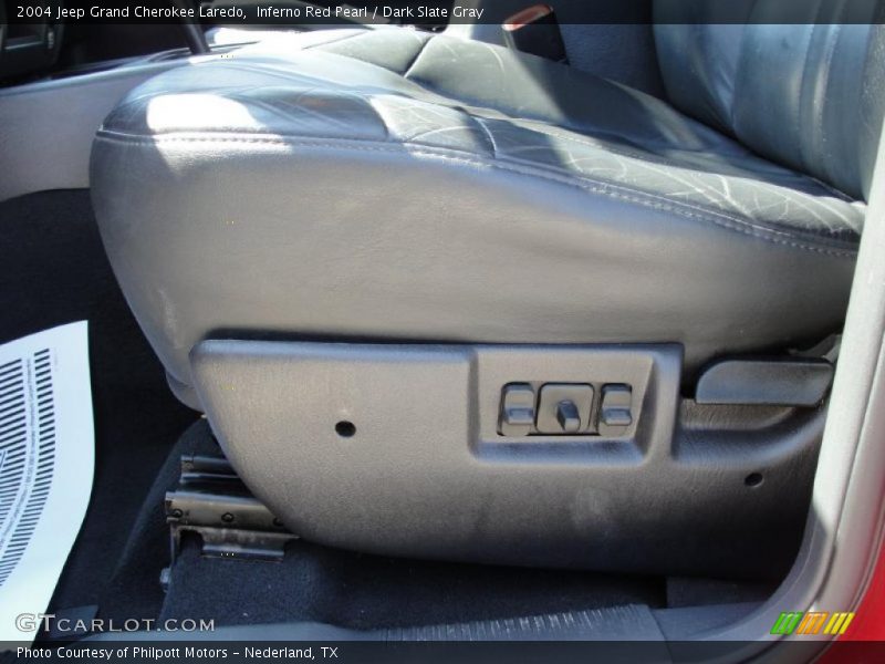 Inferno Red Pearl / Dark Slate Gray 2004 Jeep Grand Cherokee Laredo