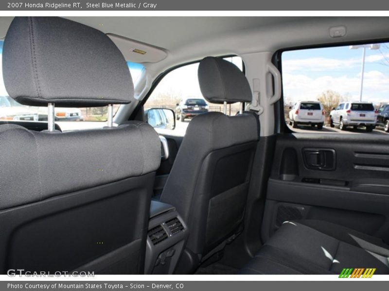 Steel Blue Metallic / Gray 2007 Honda Ridgeline RT
