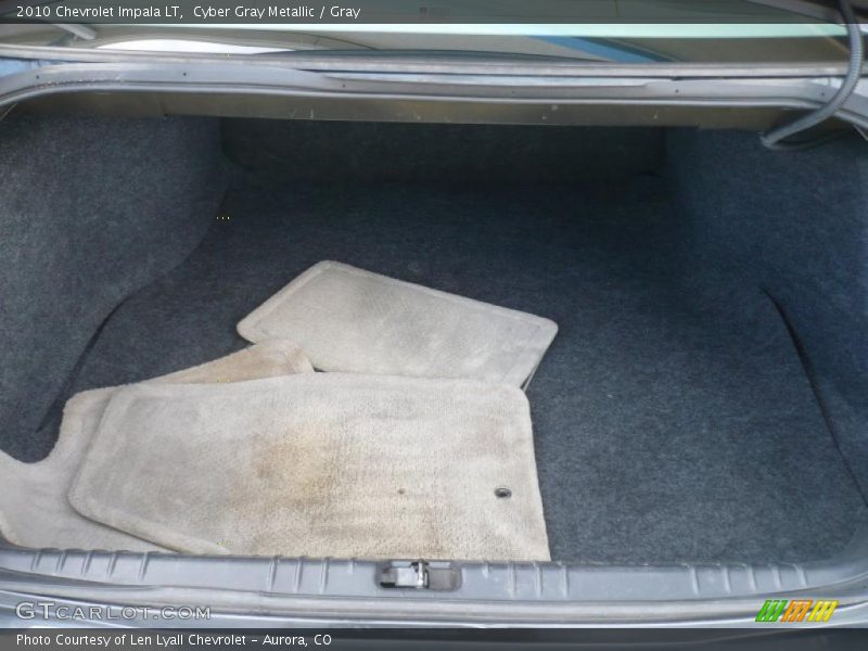 Cyber Gray Metallic / Gray 2010 Chevrolet Impala LT