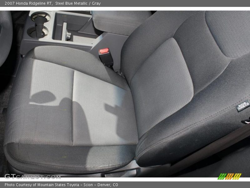 Steel Blue Metallic / Gray 2007 Honda Ridgeline RT