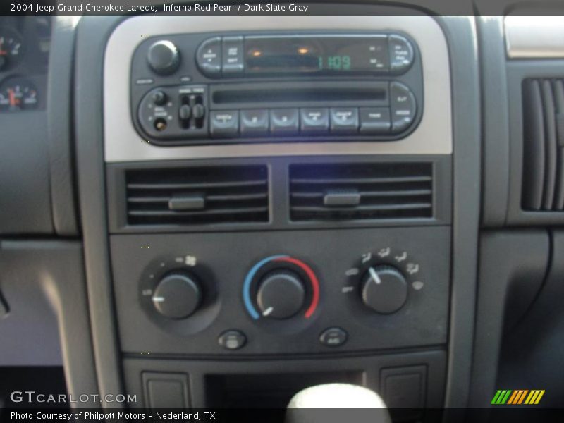 Inferno Red Pearl / Dark Slate Gray 2004 Jeep Grand Cherokee Laredo