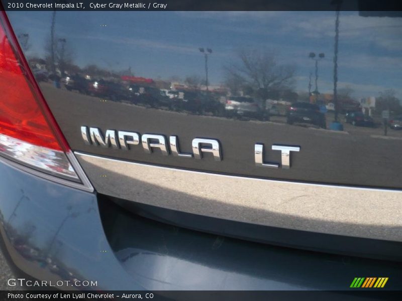 Cyber Gray Metallic / Gray 2010 Chevrolet Impala LT