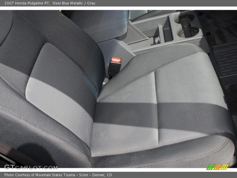 Steel Blue Metallic / Gray 2007 Honda Ridgeline RT