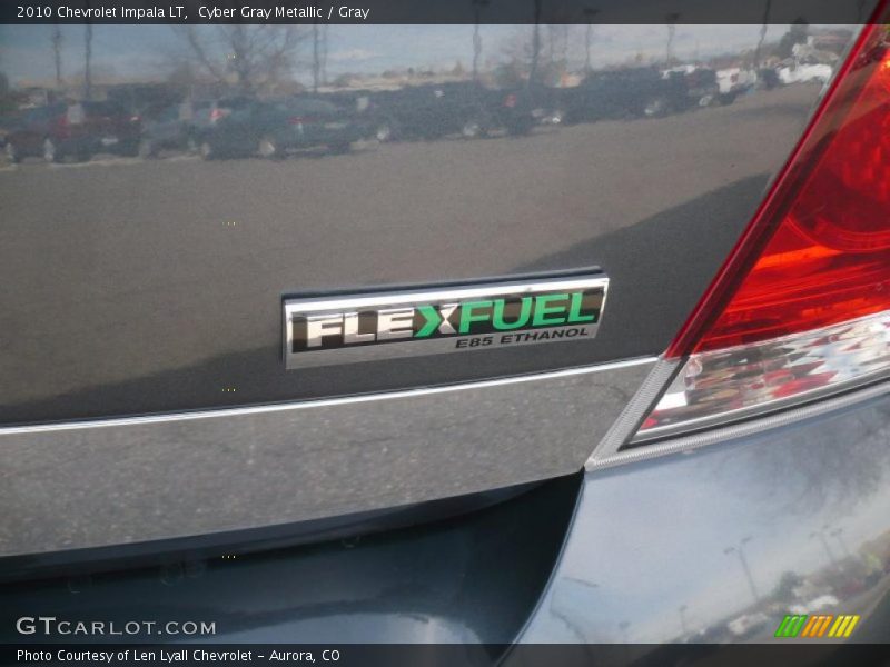 Cyber Gray Metallic / Gray 2010 Chevrolet Impala LT