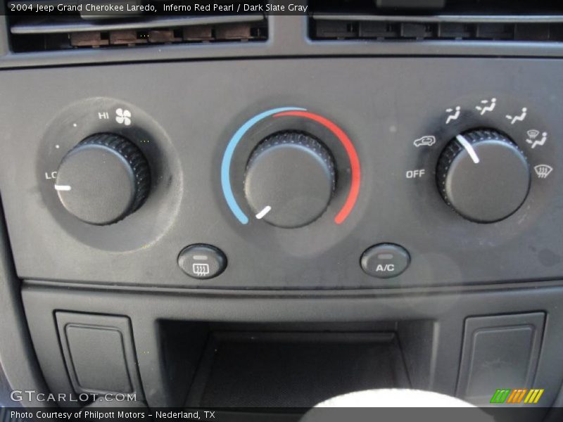 Inferno Red Pearl / Dark Slate Gray 2004 Jeep Grand Cherokee Laredo