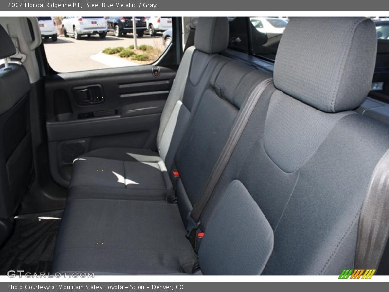 Steel Blue Metallic / Gray 2007 Honda Ridgeline RT