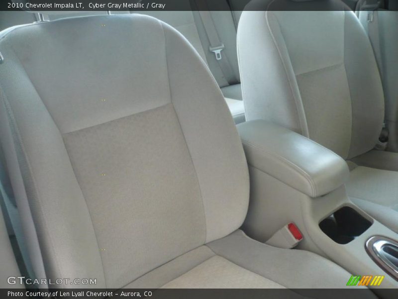 Cyber Gray Metallic / Gray 2010 Chevrolet Impala LT