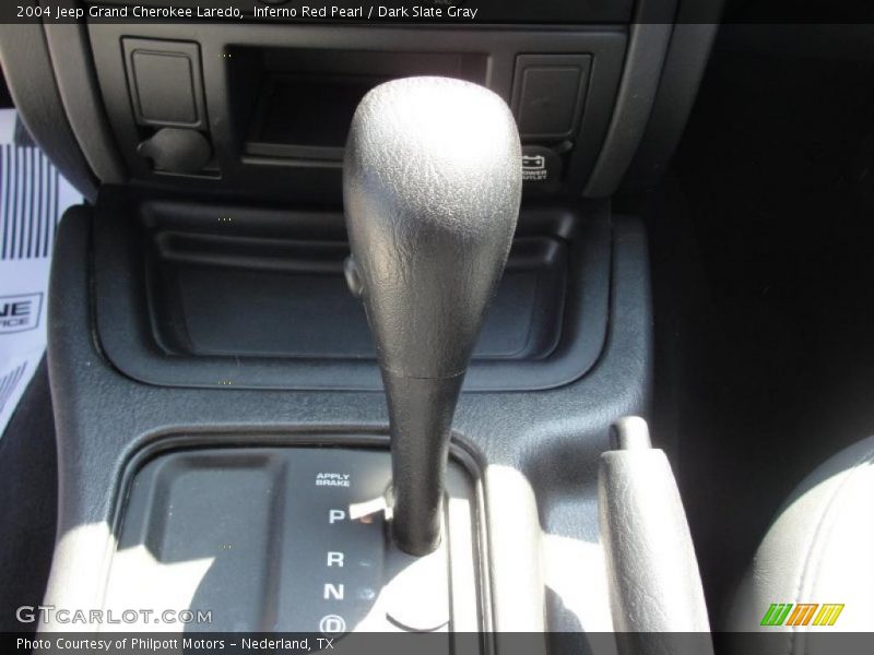 Inferno Red Pearl / Dark Slate Gray 2004 Jeep Grand Cherokee Laredo