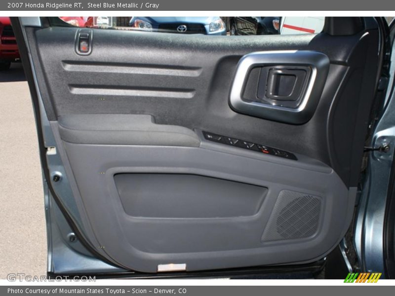 Steel Blue Metallic / Gray 2007 Honda Ridgeline RT
