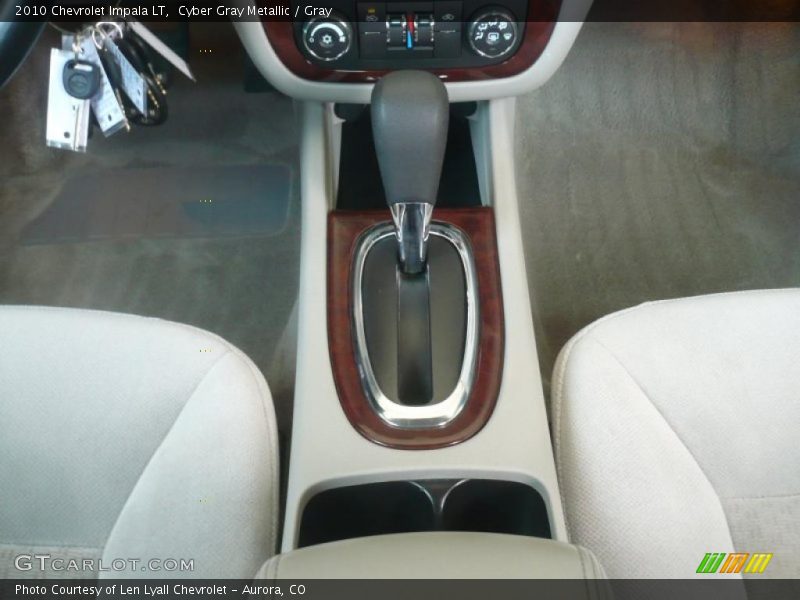 Cyber Gray Metallic / Gray 2010 Chevrolet Impala LT