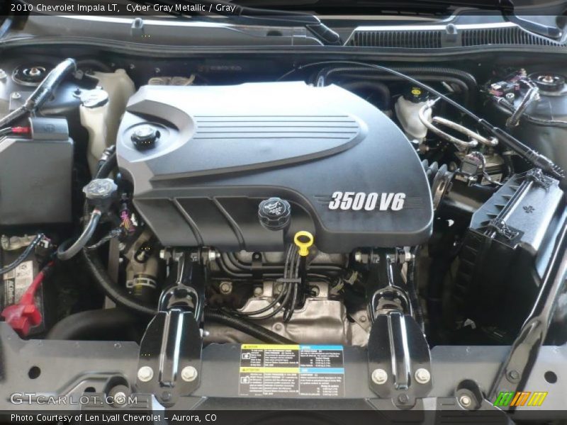Cyber Gray Metallic / Gray 2010 Chevrolet Impala LT