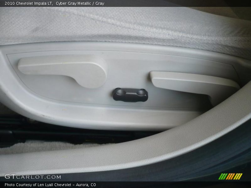 Cyber Gray Metallic / Gray 2010 Chevrolet Impala LT