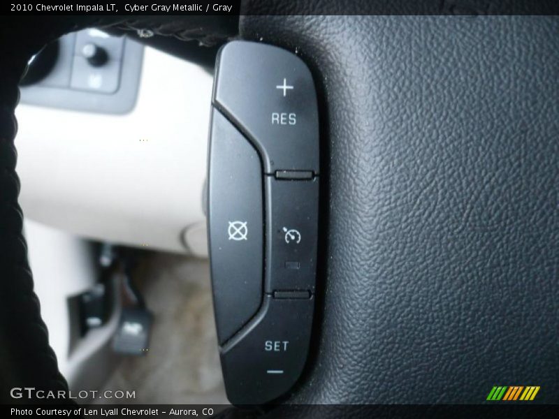 Cyber Gray Metallic / Gray 2010 Chevrolet Impala LT