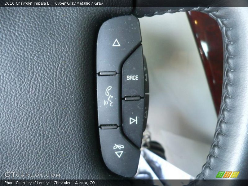 Cyber Gray Metallic / Gray 2010 Chevrolet Impala LT