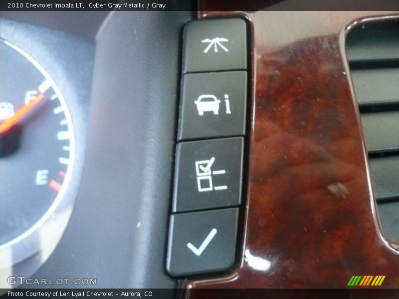 Cyber Gray Metallic / Gray 2010 Chevrolet Impala LT