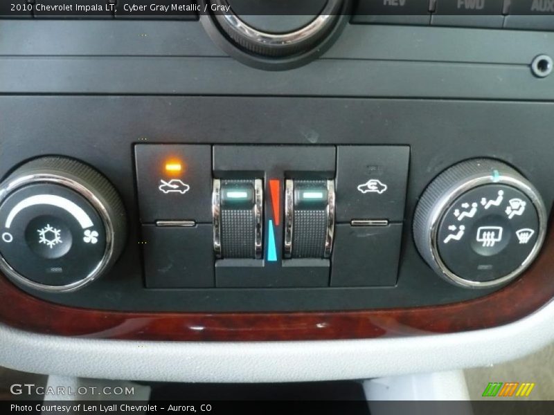 Cyber Gray Metallic / Gray 2010 Chevrolet Impala LT
