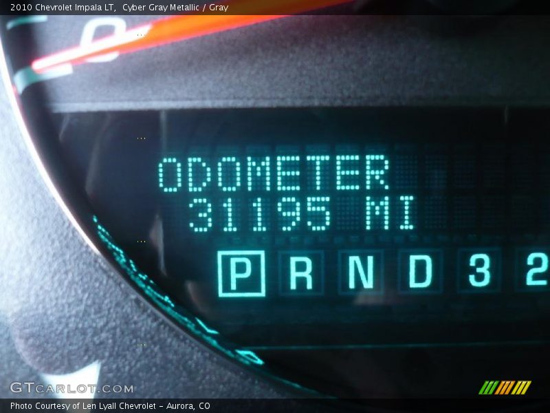 Cyber Gray Metallic / Gray 2010 Chevrolet Impala LT