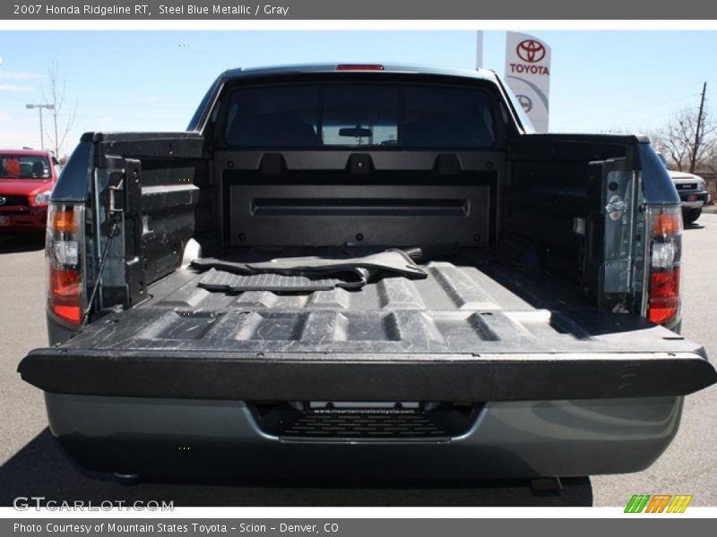 Steel Blue Metallic / Gray 2007 Honda Ridgeline RT
