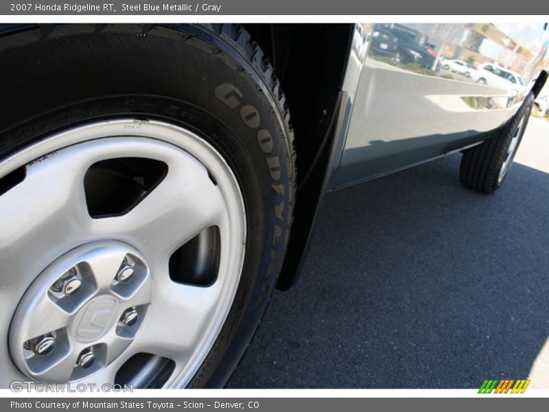 Steel Blue Metallic / Gray 2007 Honda Ridgeline RT