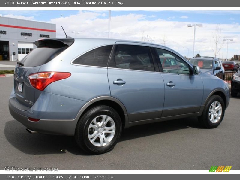  2008 Veracruz Limited AWD Blue Titanium Metallic