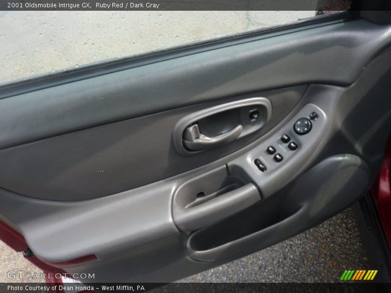 Ruby Red / Dark Gray 2001 Oldsmobile Intrigue GX
