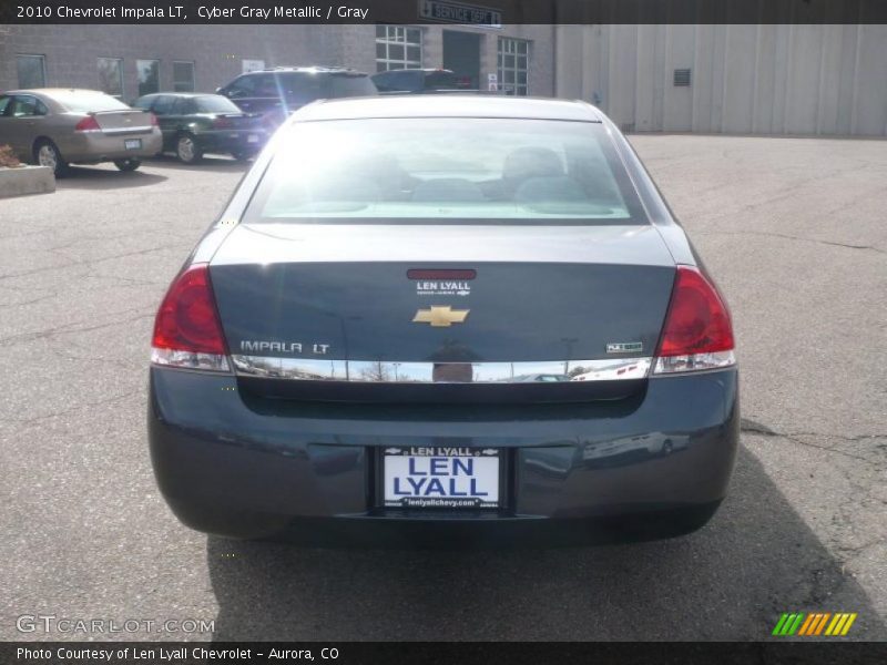 Cyber Gray Metallic / Gray 2010 Chevrolet Impala LT
