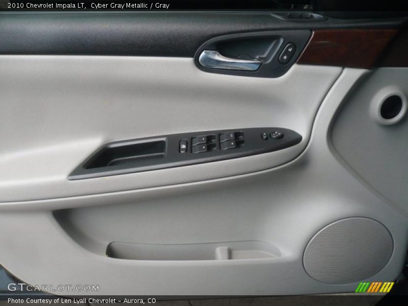 Cyber Gray Metallic / Gray 2010 Chevrolet Impala LT
