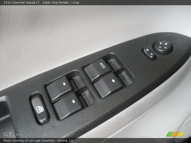 Cyber Gray Metallic / Gray 2010 Chevrolet Impala LT