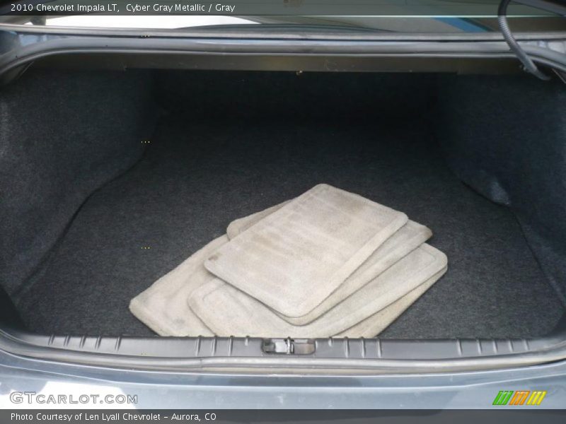 Cyber Gray Metallic / Gray 2010 Chevrolet Impala LT