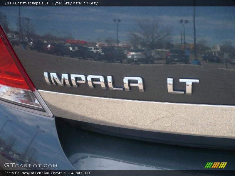 Cyber Gray Metallic / Gray 2010 Chevrolet Impala LT