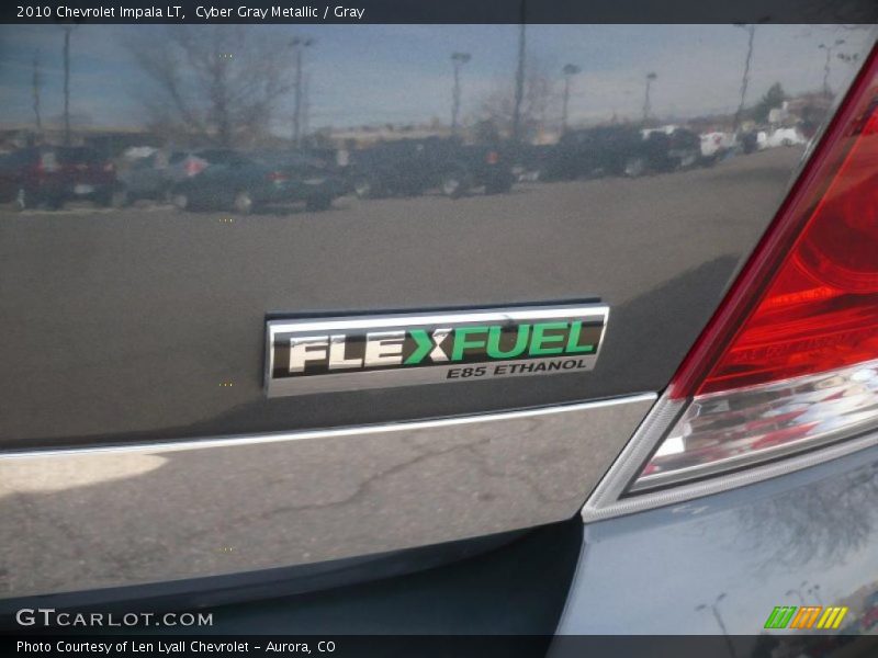 Cyber Gray Metallic / Gray 2010 Chevrolet Impala LT