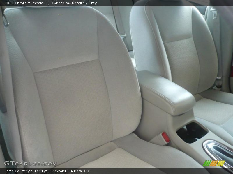 Cyber Gray Metallic / Gray 2010 Chevrolet Impala LT