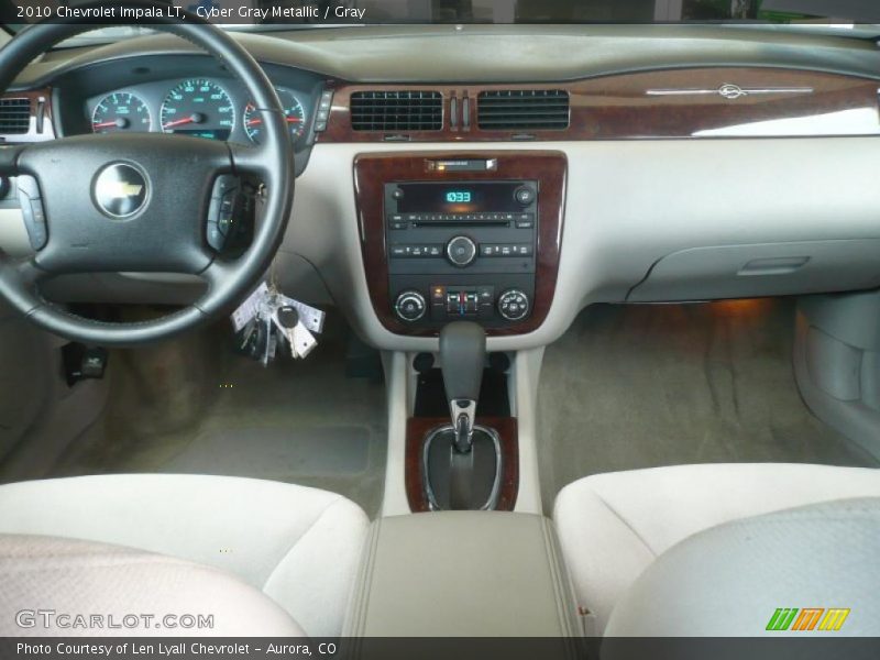 Cyber Gray Metallic / Gray 2010 Chevrolet Impala LT