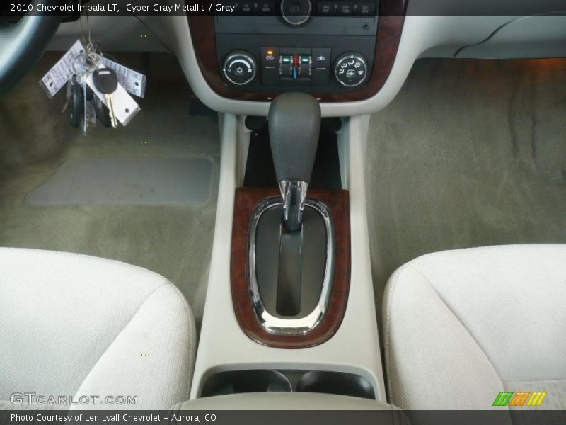 Cyber Gray Metallic / Gray 2010 Chevrolet Impala LT