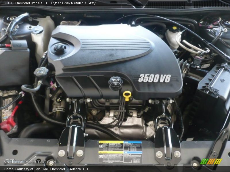 Cyber Gray Metallic / Gray 2010 Chevrolet Impala LT
