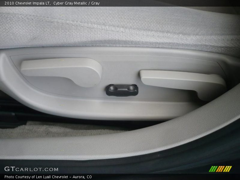 Cyber Gray Metallic / Gray 2010 Chevrolet Impala LT