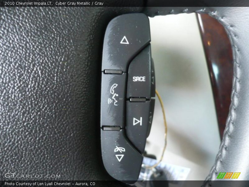 Cyber Gray Metallic / Gray 2010 Chevrolet Impala LT