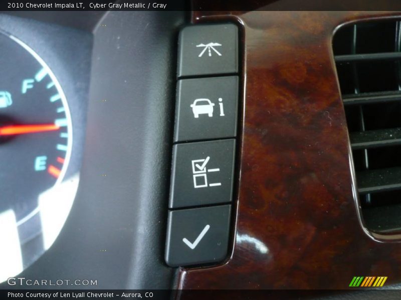 Cyber Gray Metallic / Gray 2010 Chevrolet Impala LT