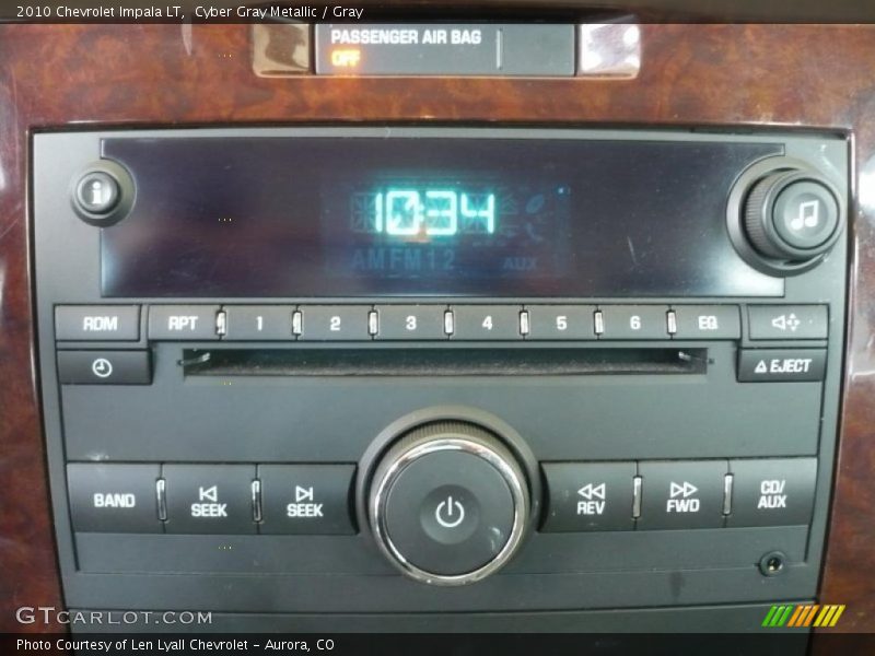 Cyber Gray Metallic / Gray 2010 Chevrolet Impala LT