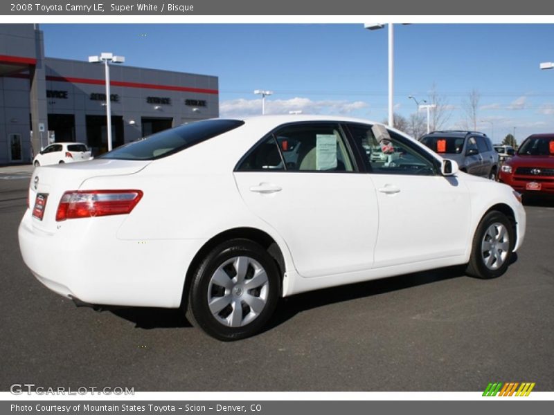 Super White / Bisque 2008 Toyota Camry LE