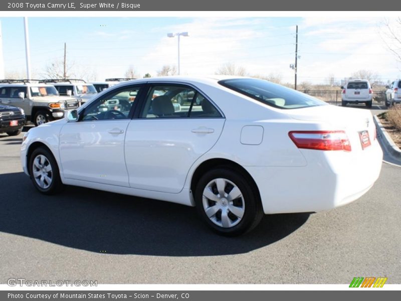 Super White / Bisque 2008 Toyota Camry LE
