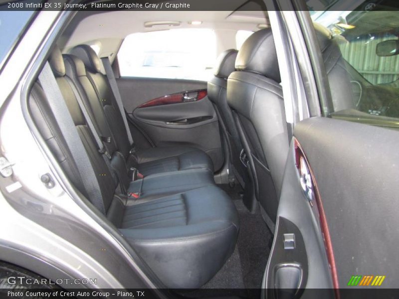 Platinum Graphite Gray / Graphite 2008 Infiniti EX 35 Journey