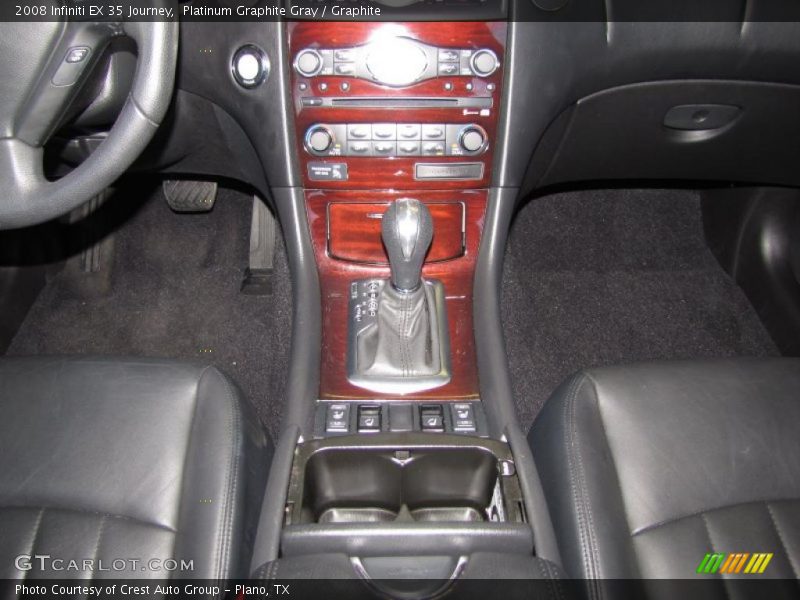 Platinum Graphite Gray / Graphite 2008 Infiniti EX 35 Journey