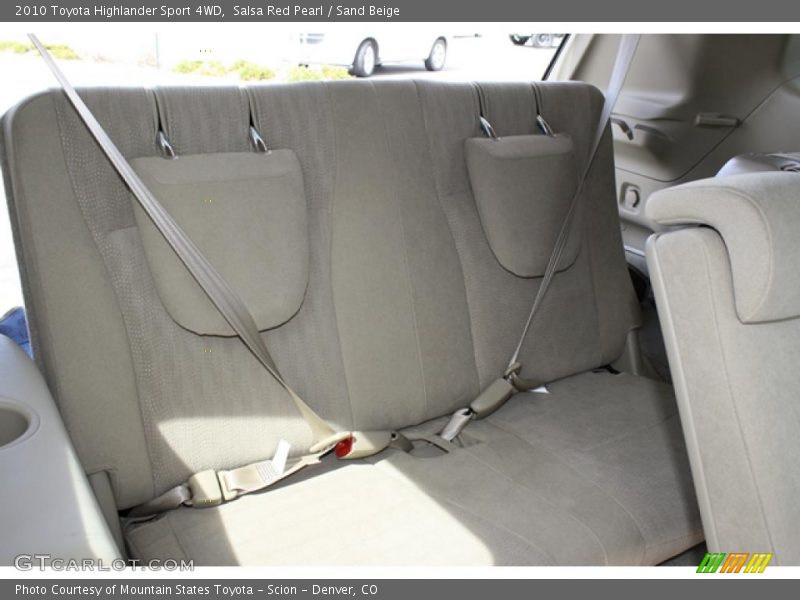 Salsa Red Pearl / Sand Beige 2010 Toyota Highlander Sport 4WD