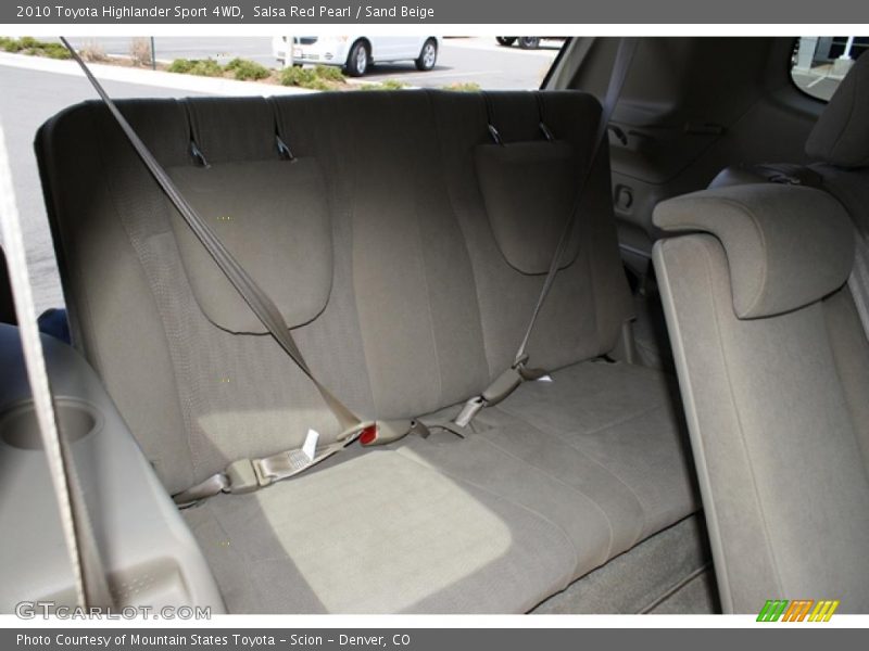 Salsa Red Pearl / Sand Beige 2010 Toyota Highlander Sport 4WD