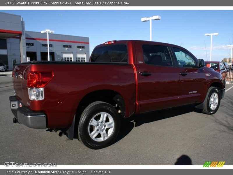 Salsa Red Pearl / Graphite Gray 2010 Toyota Tundra SR5 CrewMax 4x4