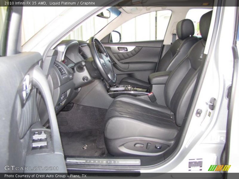 Liquid Platinum / Graphite 2010 Infiniti FX 35 AWD